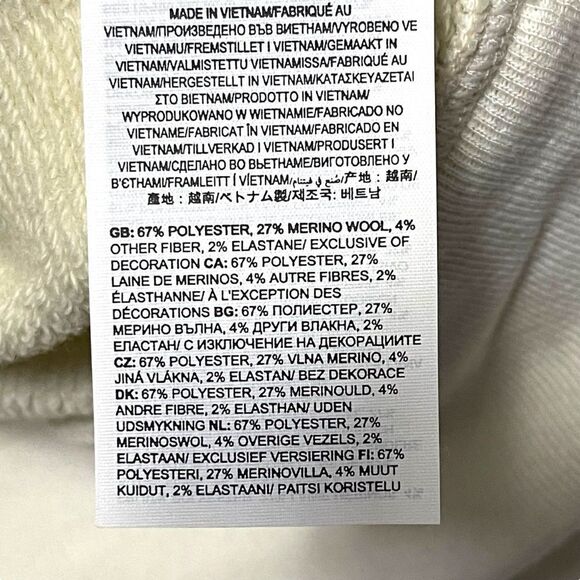 NWT SMARTWOOL Unisex Recycled Terry Hoodie M - Picture 8 of 11